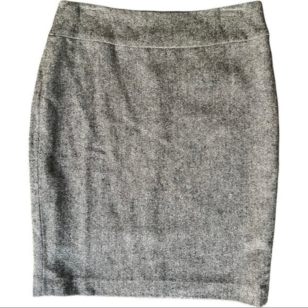 Cabi wool blend Grey pencil skirt womens size 8